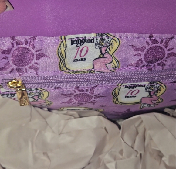 Rare Loungefly Disney Tangled Rapunzel Cosplay Mini Backpack - Picture 7 of 9